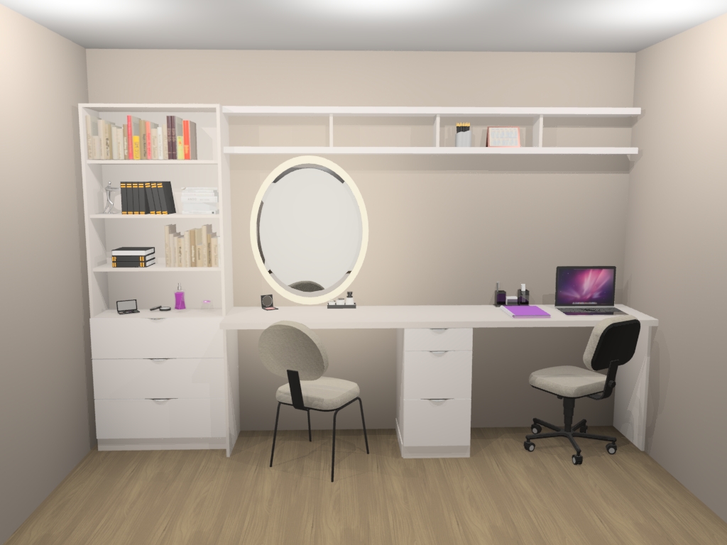 Dormitório planejado da Estilo Móveis